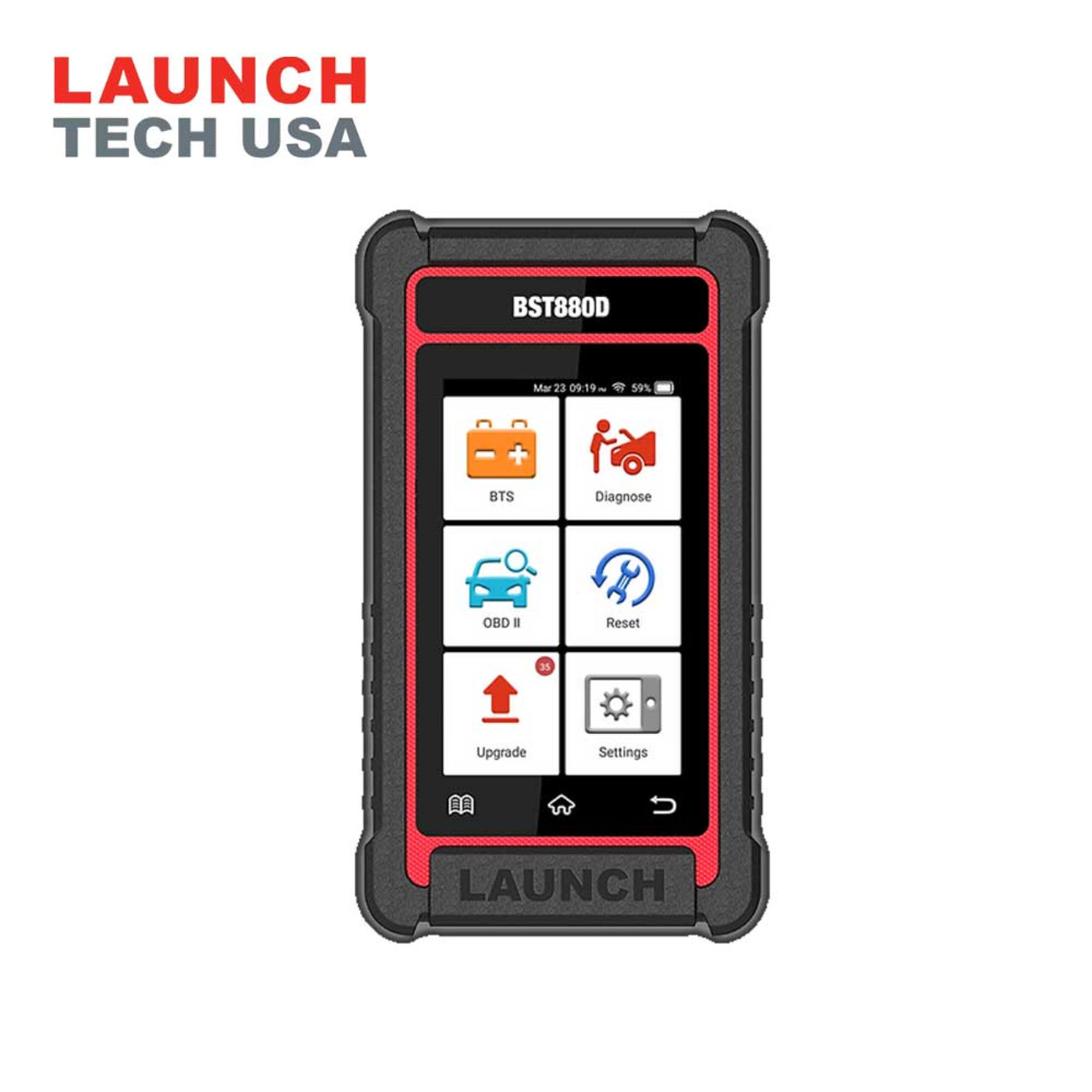 Launch Tech USA Code Reader and Battey Tester - LNCH-BST-880D