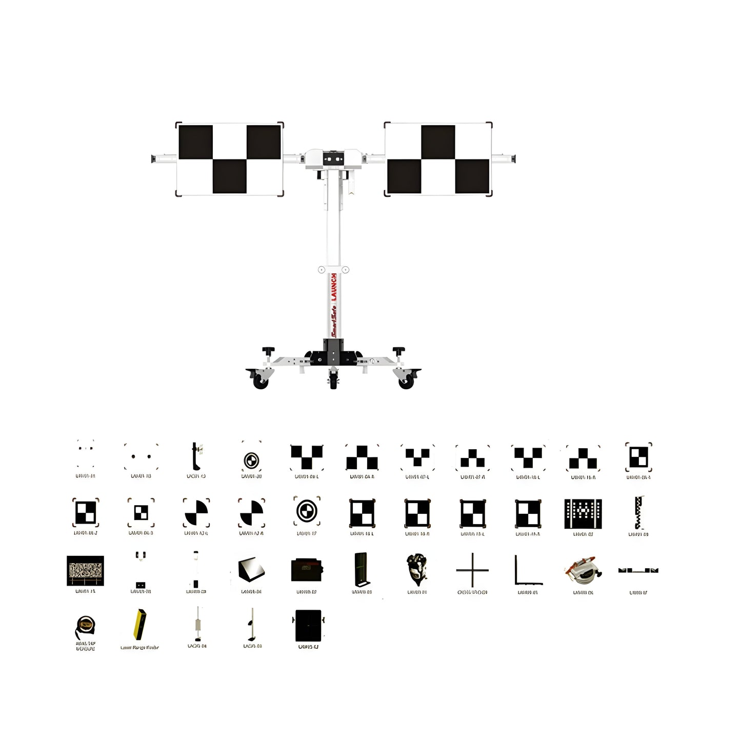 Launch Tech USA - X-431 ADAS Mobile Forward Facing Deluxe Package - LNCH-MOBILEFF