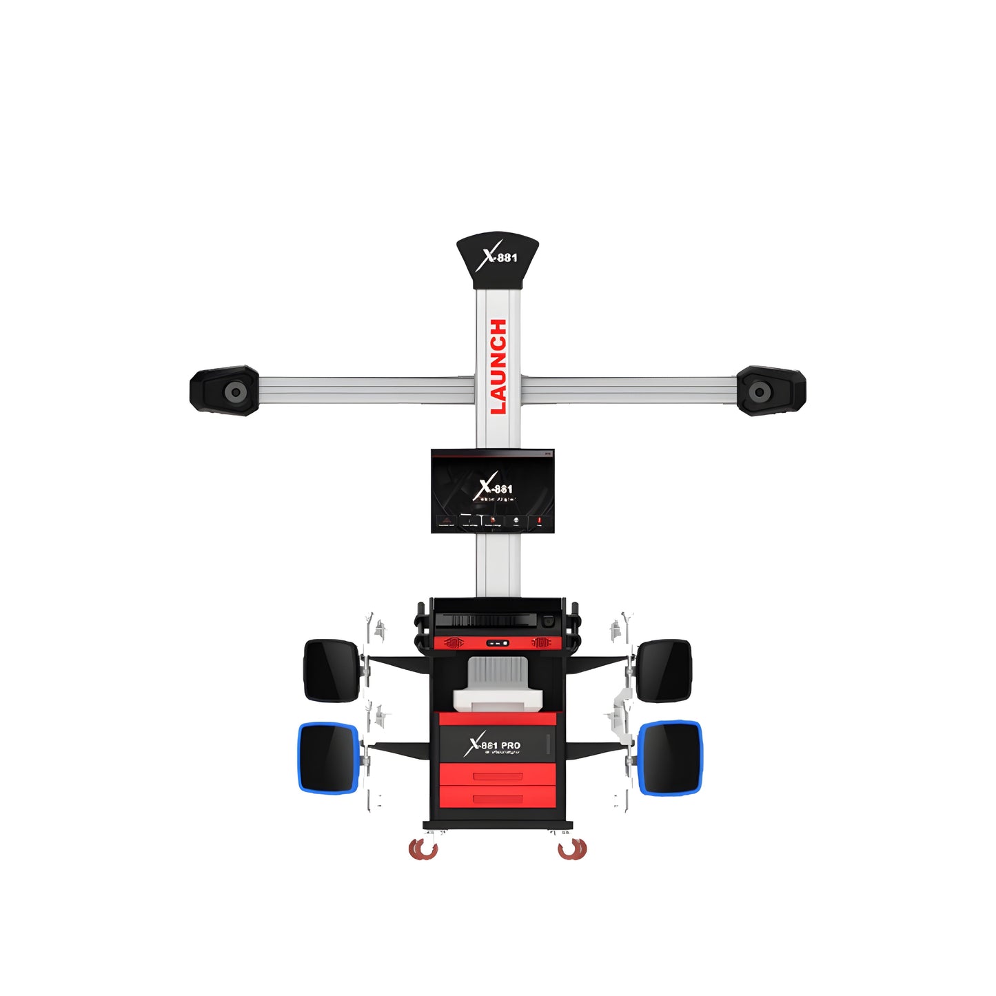 Launch Tech USA Professional Mobile 3D Wheel Aligner - LNCH-X-881PRO