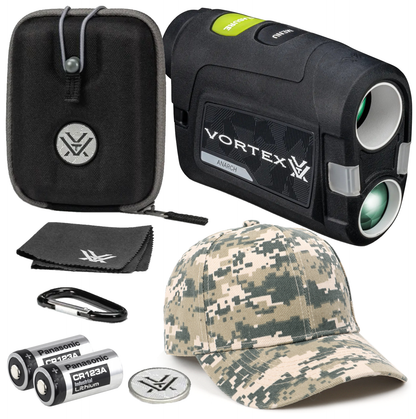 Vortex Optics Anarch Image Stabilized Golf Laser Rangefinder with Free Hat Bundle - LRF-ANARCH_121-53-BCA