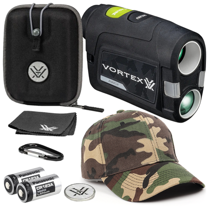 Vortex Optics Anarch Image Stabilized Golf Laser Rangefinder with Free Hat Bundle - LRF-ANARCH_121-53-BCA