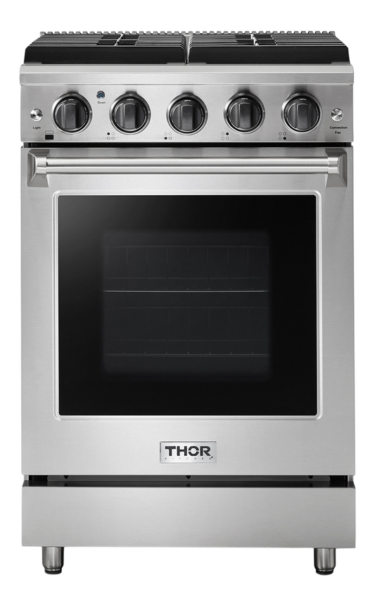 THOR Kitchen 24-Inch Gas Range - LRG2401U