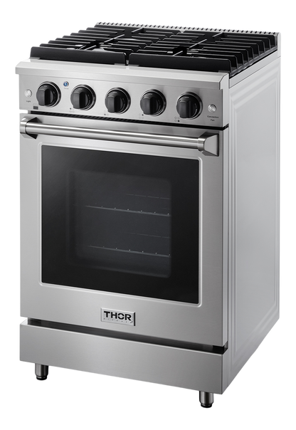 THOR Kitchen 24-Inch Gas Range - LRG2401U