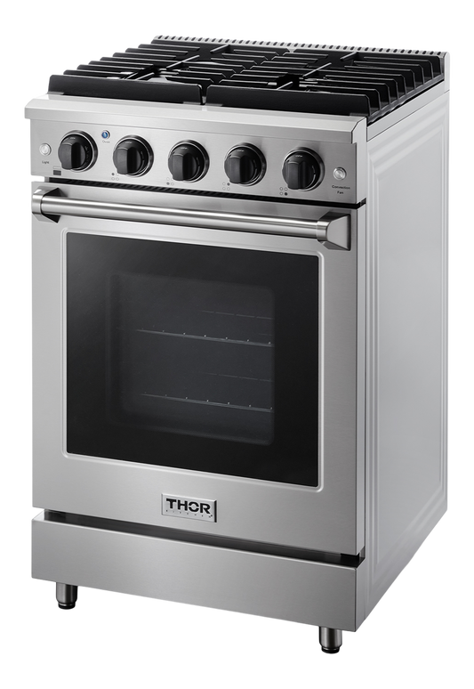 THOR Kitchen 24-Inch Gas Range - LRG2401U