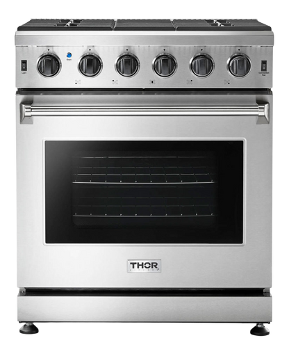 THOR Kitchen 30-Inch Gas Range - LRG3001U