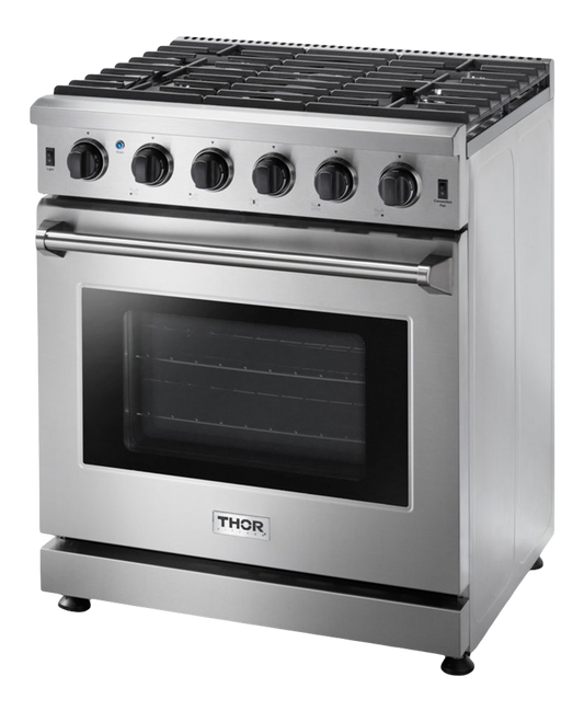 THOR Kitchen 30-Inch Gas Range - LRG3001U