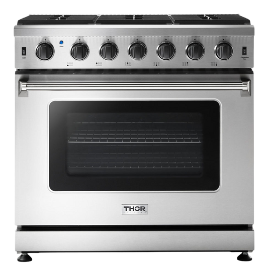 Thor Kitchen 36-Inch Gas Range - LRG3601U