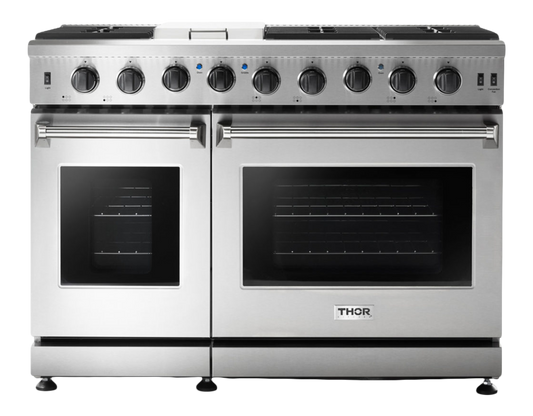 THOR Kitchen 48-Inch Gas Range - LRG4807U
