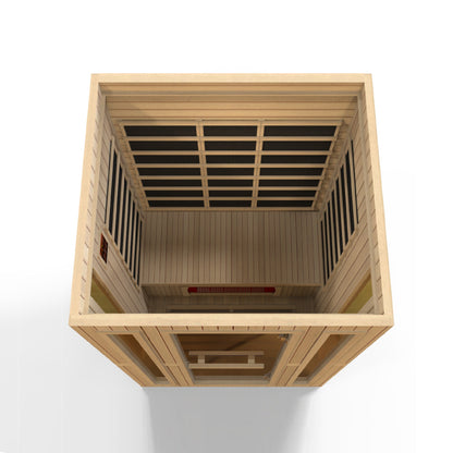 Golden Designs "Trinity" Dual Tech 3 person Low EMF FAR IR Sauna - MX-LS3-01/  LSIF-05