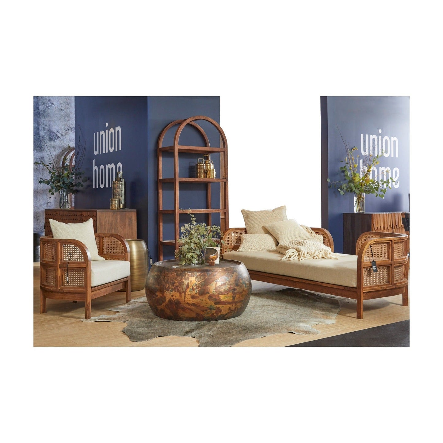 Union Home Grand Shelving Unit – Natural  - LVR00095