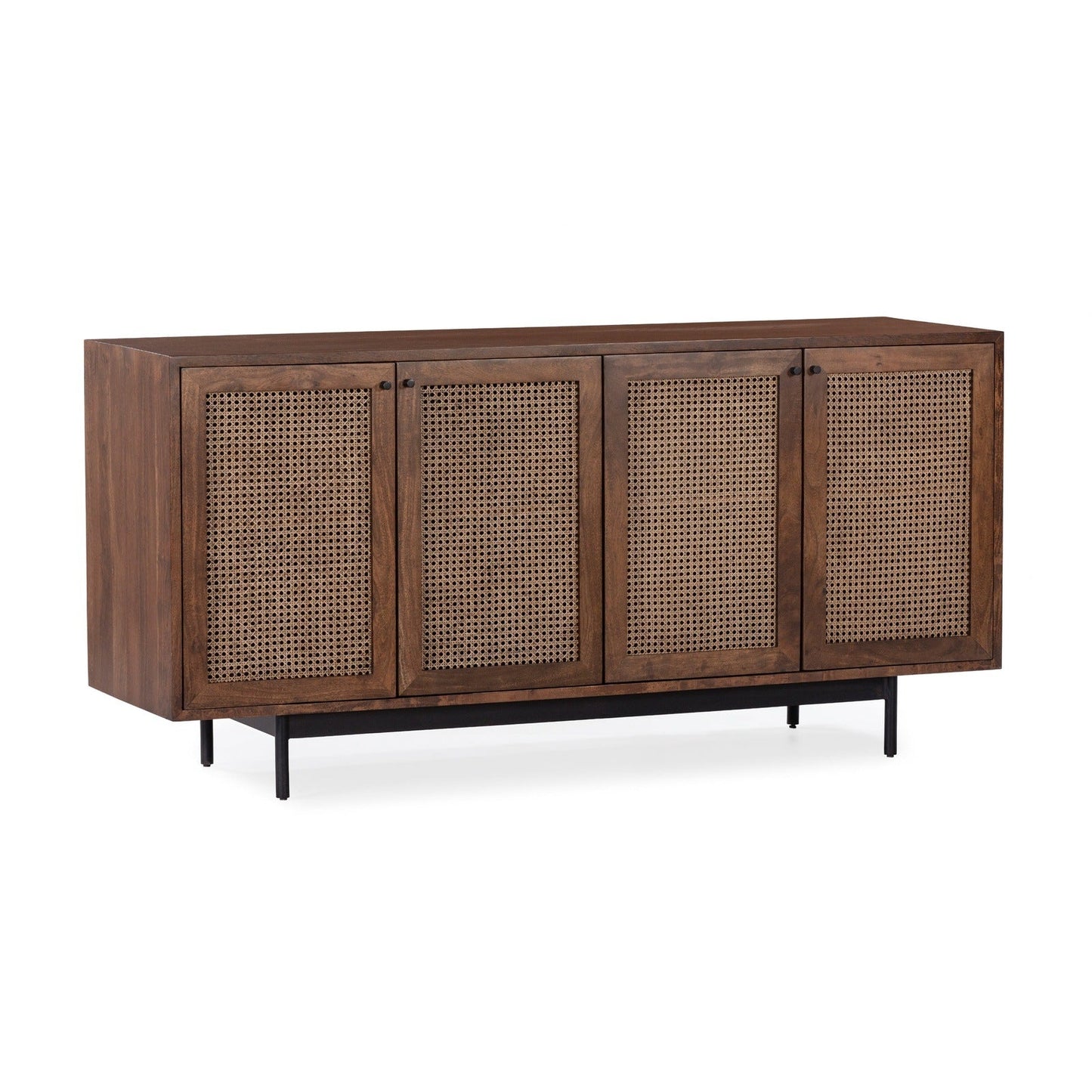 Union Home Mod Sideboard Rattan In Porto Dark Finish -  LVR00251