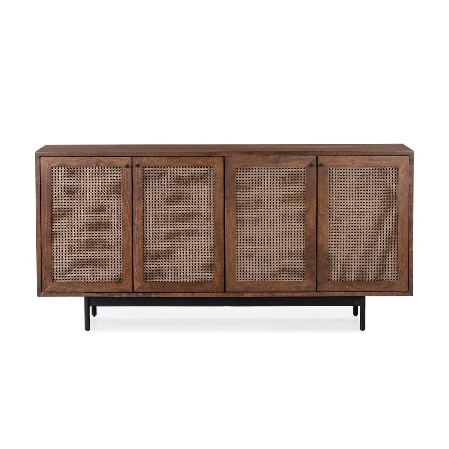Union Home Mod Sideboard Rattan In Porto Dark Finish -  LVR00251