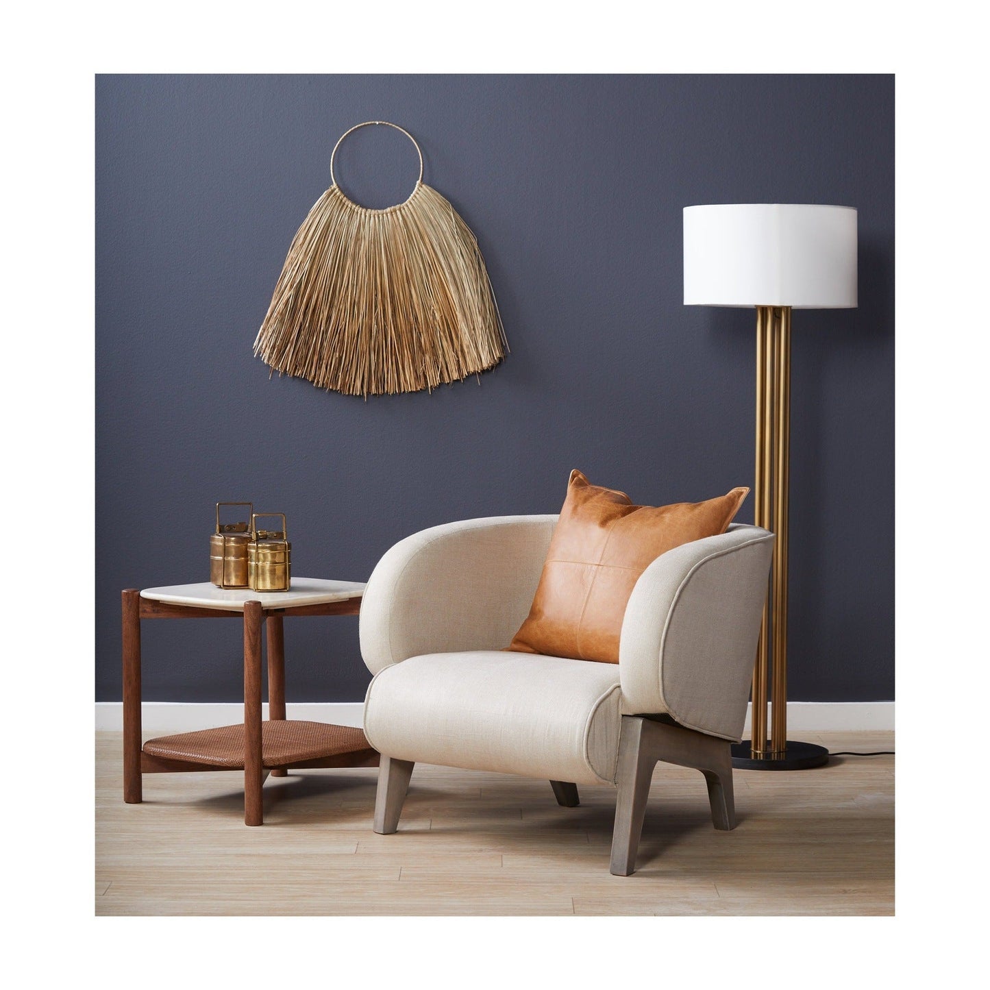 Union Home Dowel Occasional Side Table  - LVR00269