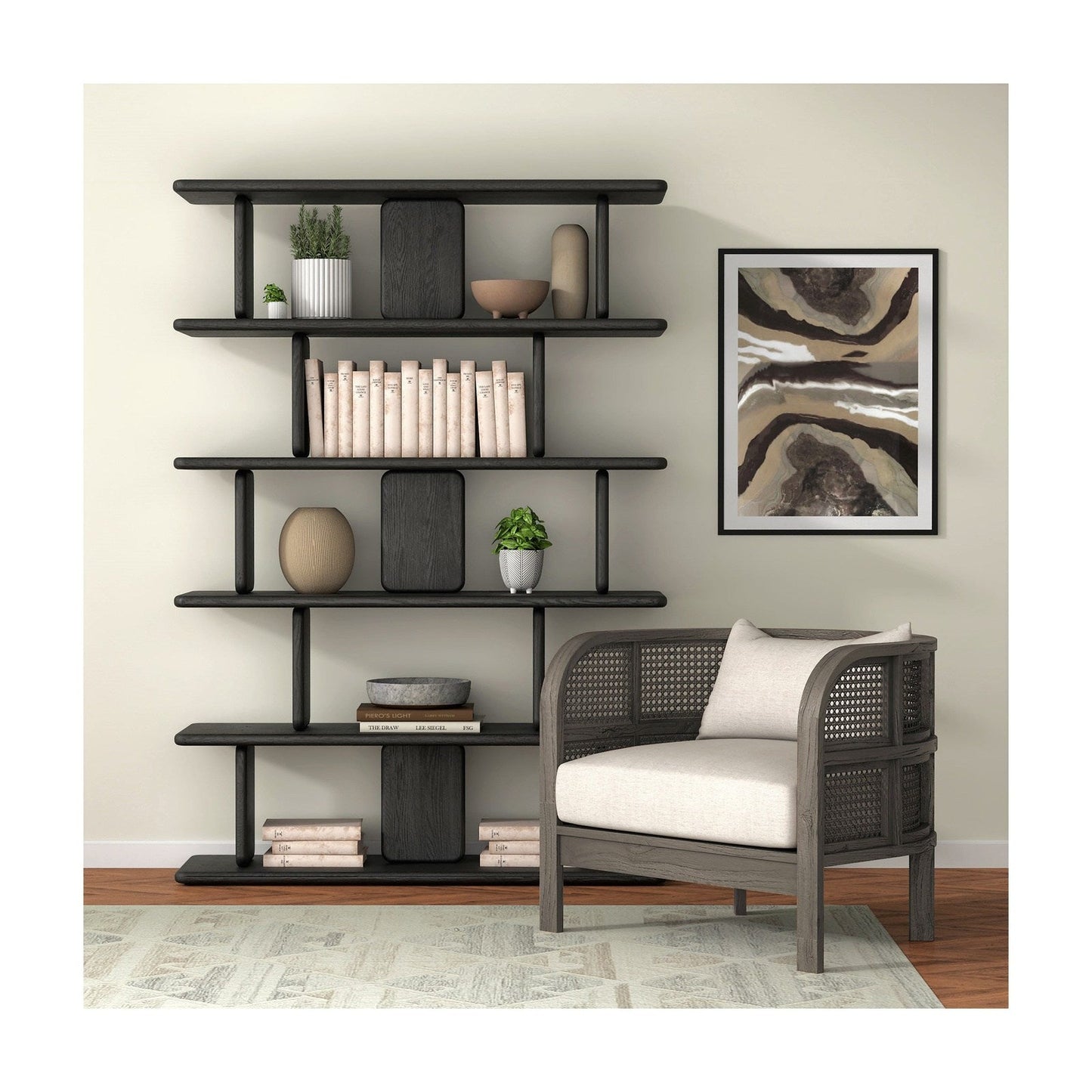 Union Home Laurel Shelving - Charcoal  - LVR00354