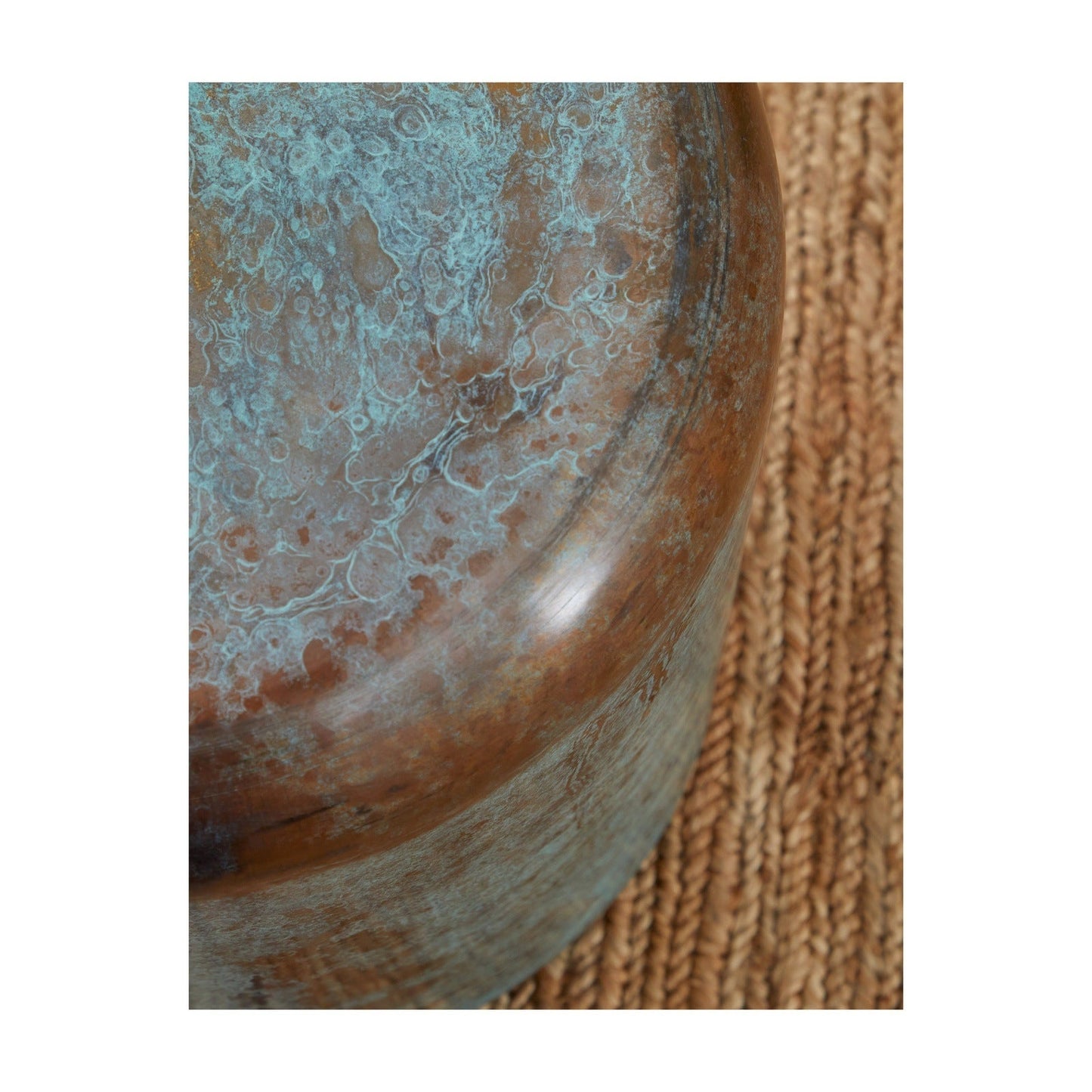 Union Home Moon Blue Side Table  - LVR00424