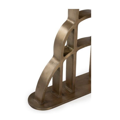 Union Home Archie Console In Antique Brass -  LVR00652