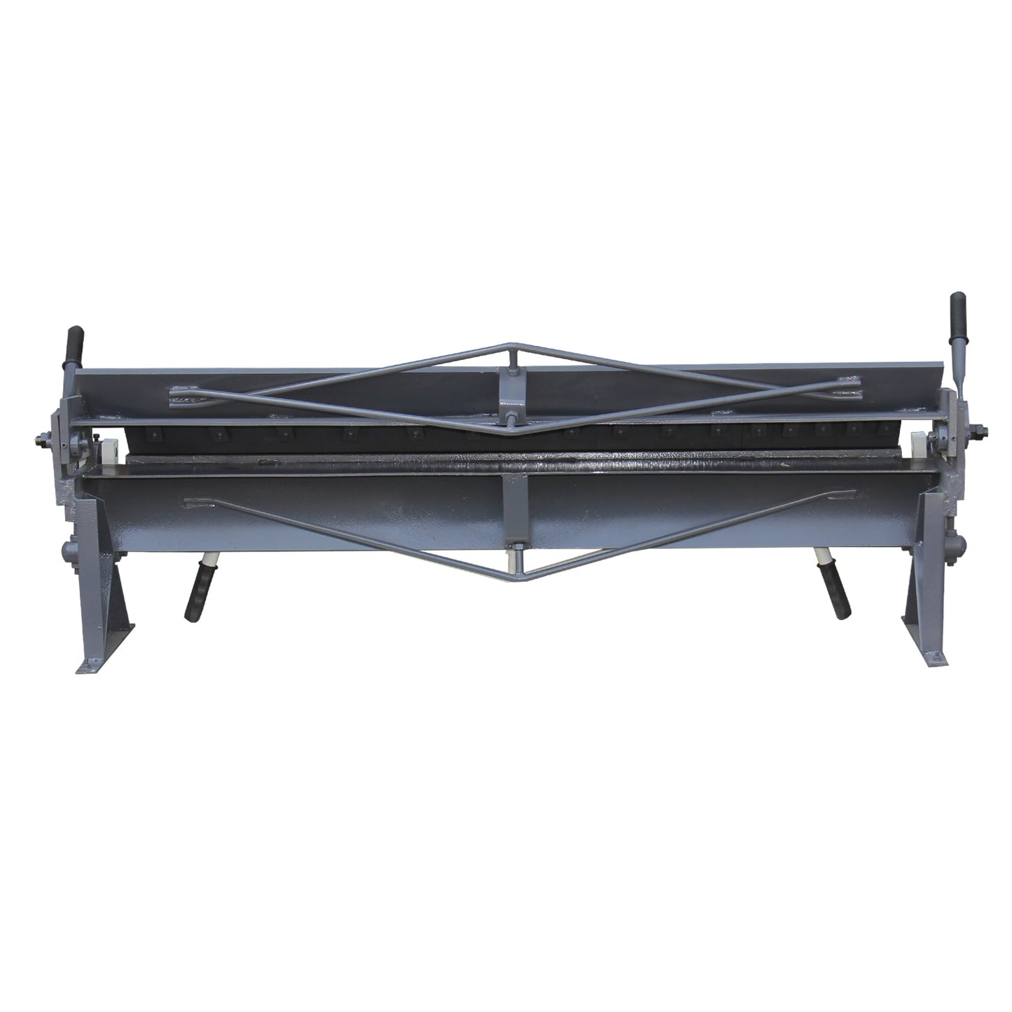 KAKA Industrial LW-4822,Pan and Box Brake 48"x22", includes total of 16 fingers in 2", 3", and 4" sizes Max Thickness 22 Gauge Mild Steel Capacity, Angle 1-135 Degree, Pan and Box Brake Machine - 162433