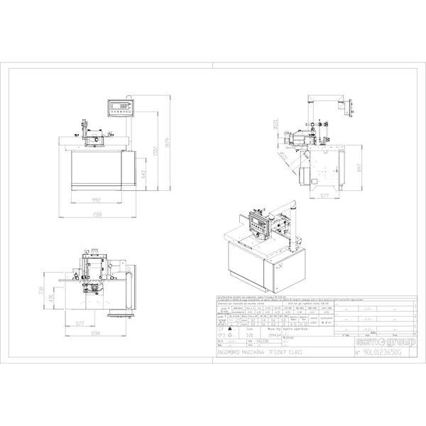 SCM L'invincibile SI X Sliding Table Saw