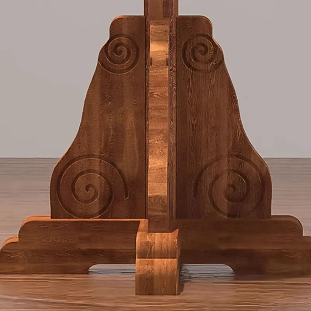 Lantern Cloth Art Floor Lamp - Procure Décor