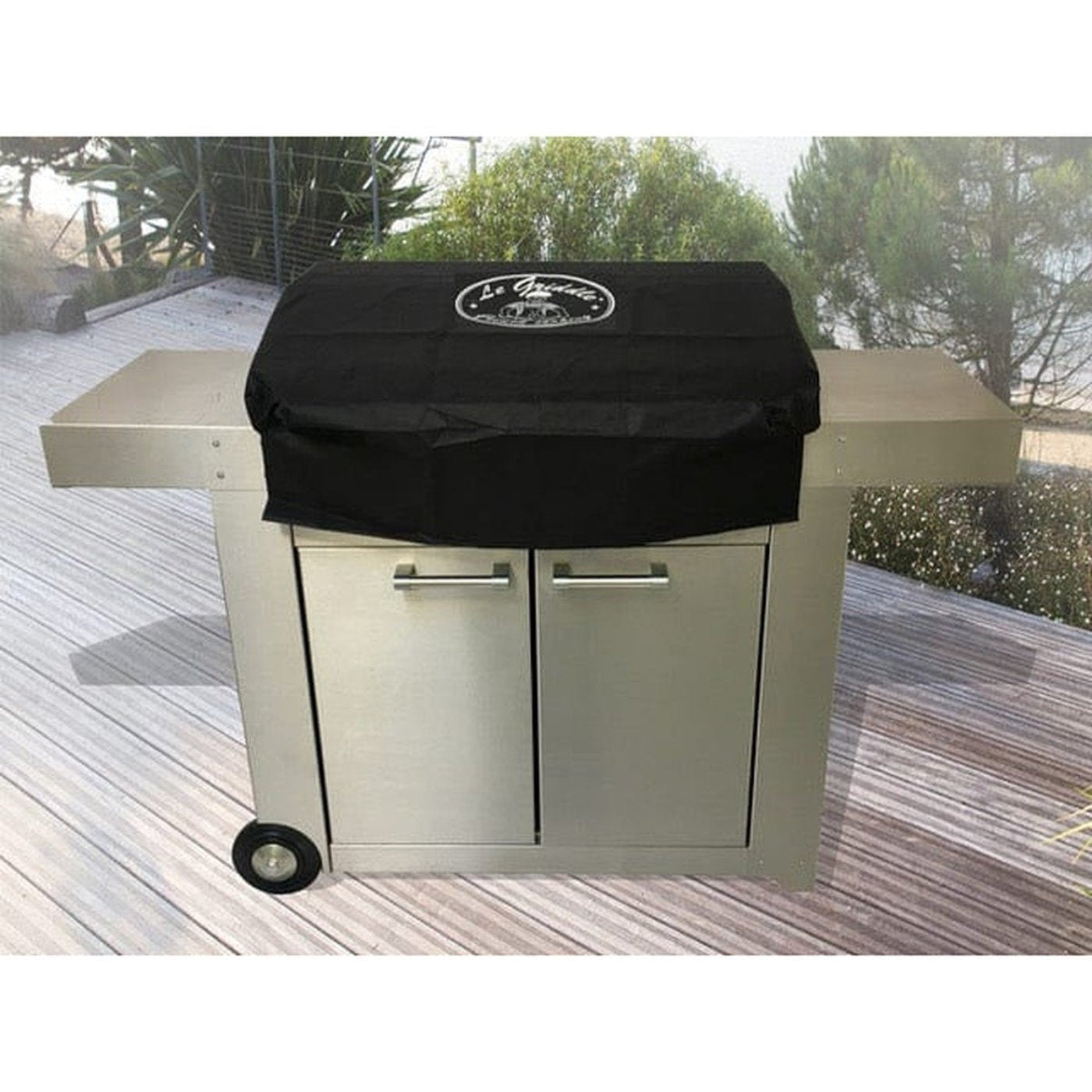 Le Griddle - Built-In Cover for 2 Burner Griddles - GFLIDCOVER75