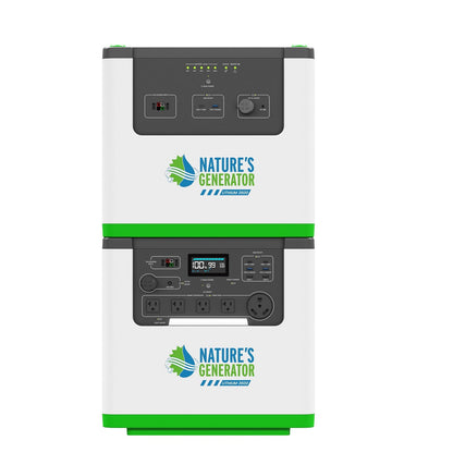 Nature's Generator Lithium 3600 Solar Generator - NGL36AUF2