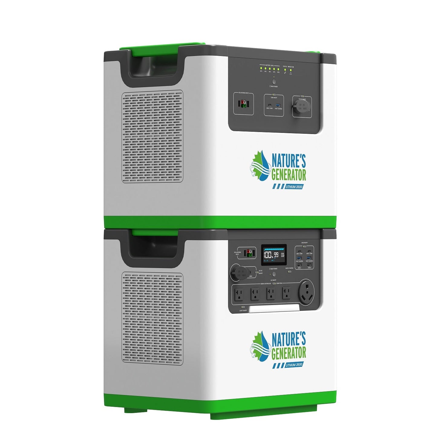 Nature's Generator Lithium 3600 Power Station - NGLGN36