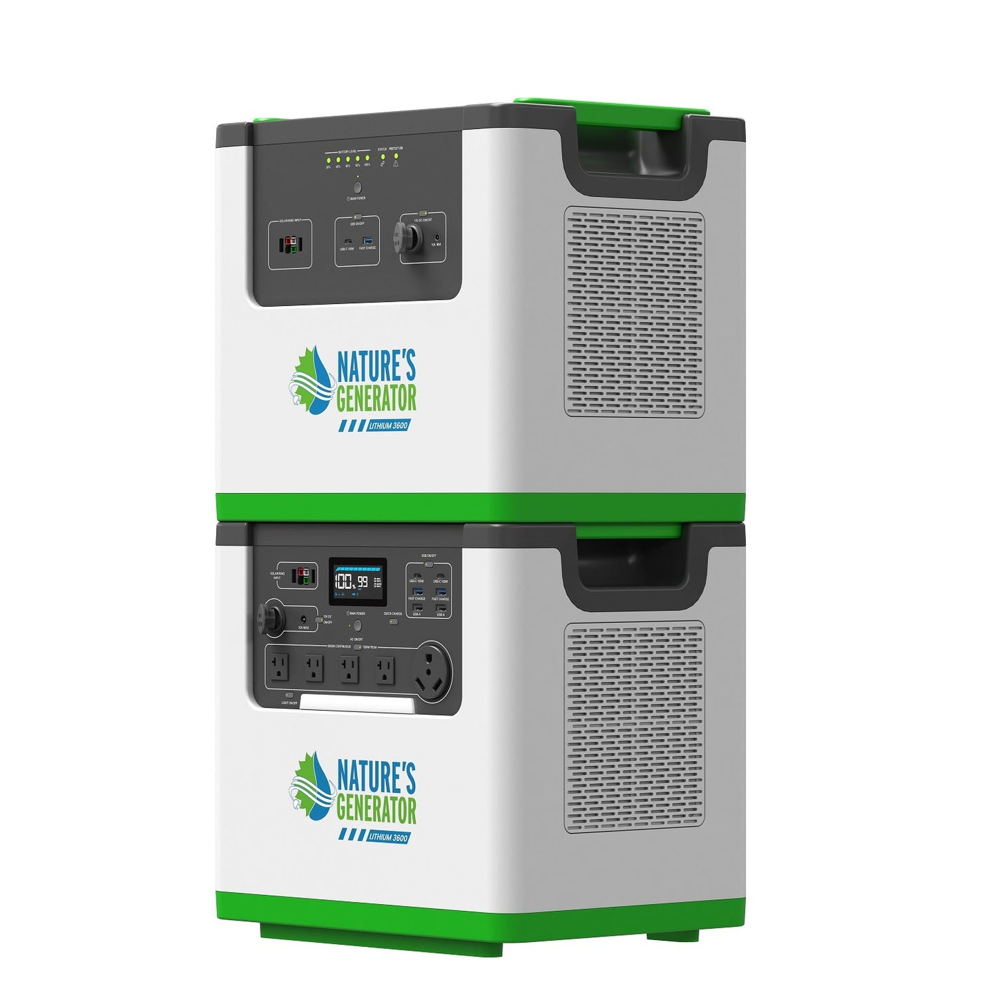 Nature's Generator Lithium 3600 Power Station - NGLGN36