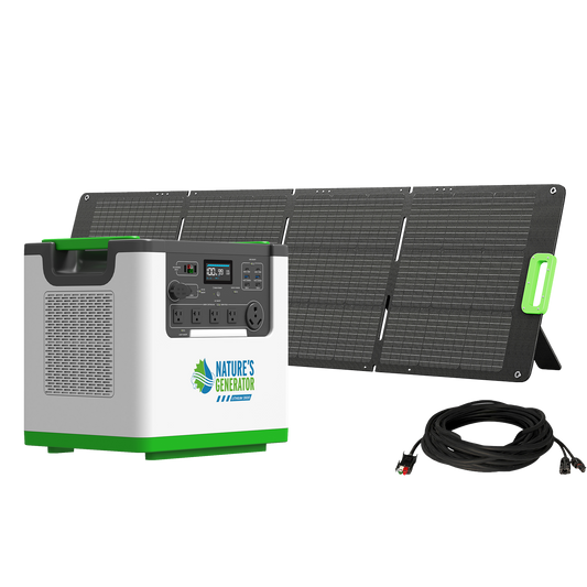 Nature's Generator Lithium 3600 Solar Generator - NGL36AUF2