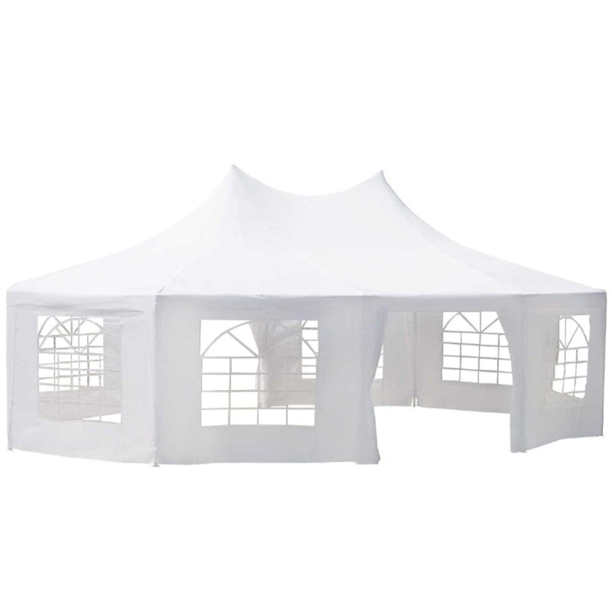 Outsunny 29' x 20' Large 10-Wall Event Wedding Reception Gazebo Canopy Tent - 01-0006-002