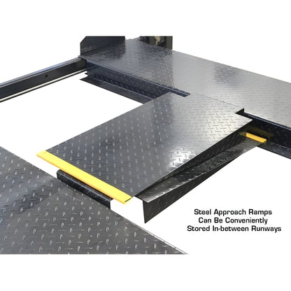 Atlas PRO8000EXT-L 4 Post Lift + RJ35 Sliding Jacks Combo - ATEXH-PRO8EXTL-COMBO-FPD