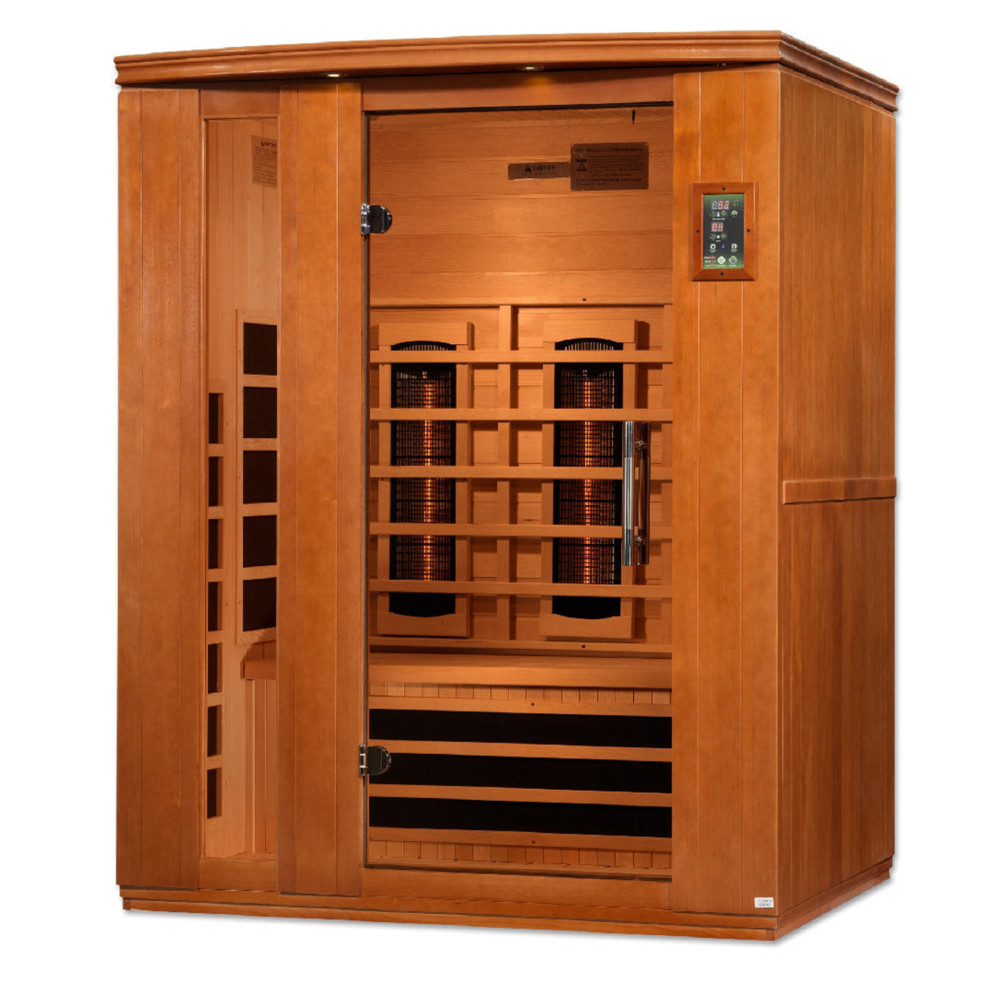 Dynamic Saunas Lugano 3 Person Full Spectrum Infrared Sauna - DYN-6336-03 FS