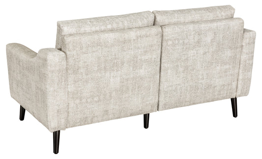 QW Amish Serene Tear Drop Arm Loveseat - 103J-15-SL-TDA