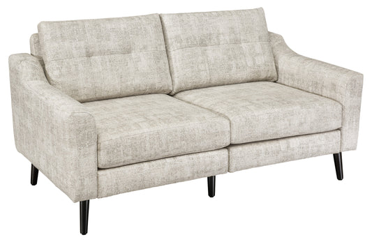 QW Amish Serene Tear Drop Arm Loveseat - 103J-15-SL-TDA