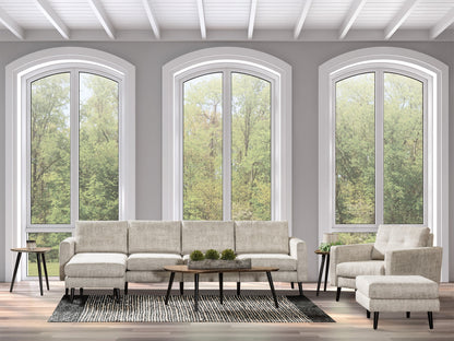 QW Amish Serene 5-Seat Flat Arm Sectional - 103J-13-S5SS-FA