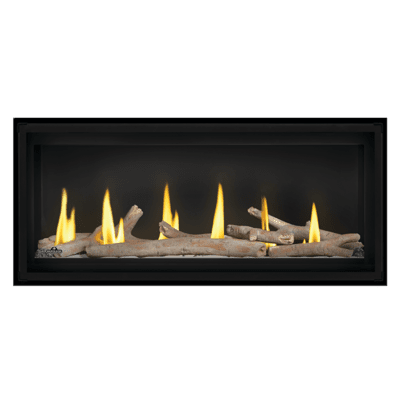 Napoleon Fireplaces Luxuria Direct Vent Linear Fireplace, Napoleon, Natural Gas, 38", 50", 62", 74", LVX38NX-KIT