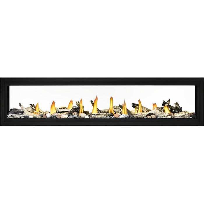 Napoleon Fireplaces Luxuria See-Thru Linear Direct-Vent Gas Fireplace, Napoleon, 38", 50", 62", 74", LVX38N2