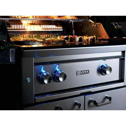Lynx 42-Inch Built-In Professional Gas Grill with 2 Ceramic & 1 Trident Infrared Burners - L42TR-LP/NG