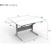 Comf-pro Extremely Pure Desk - Comfpro-M17-112