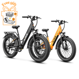 Aipas  Ebike Combo Sale M1*2 - Combo_M1-BK_and_M1-OR