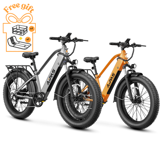 Aipas Ebike Combo Sale M2*2 - Aipas-M2combo-Grey+Orange