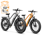 Aipas Ebike Combo Sale M2*2 - Aipas-M2combo-Grey+Orange