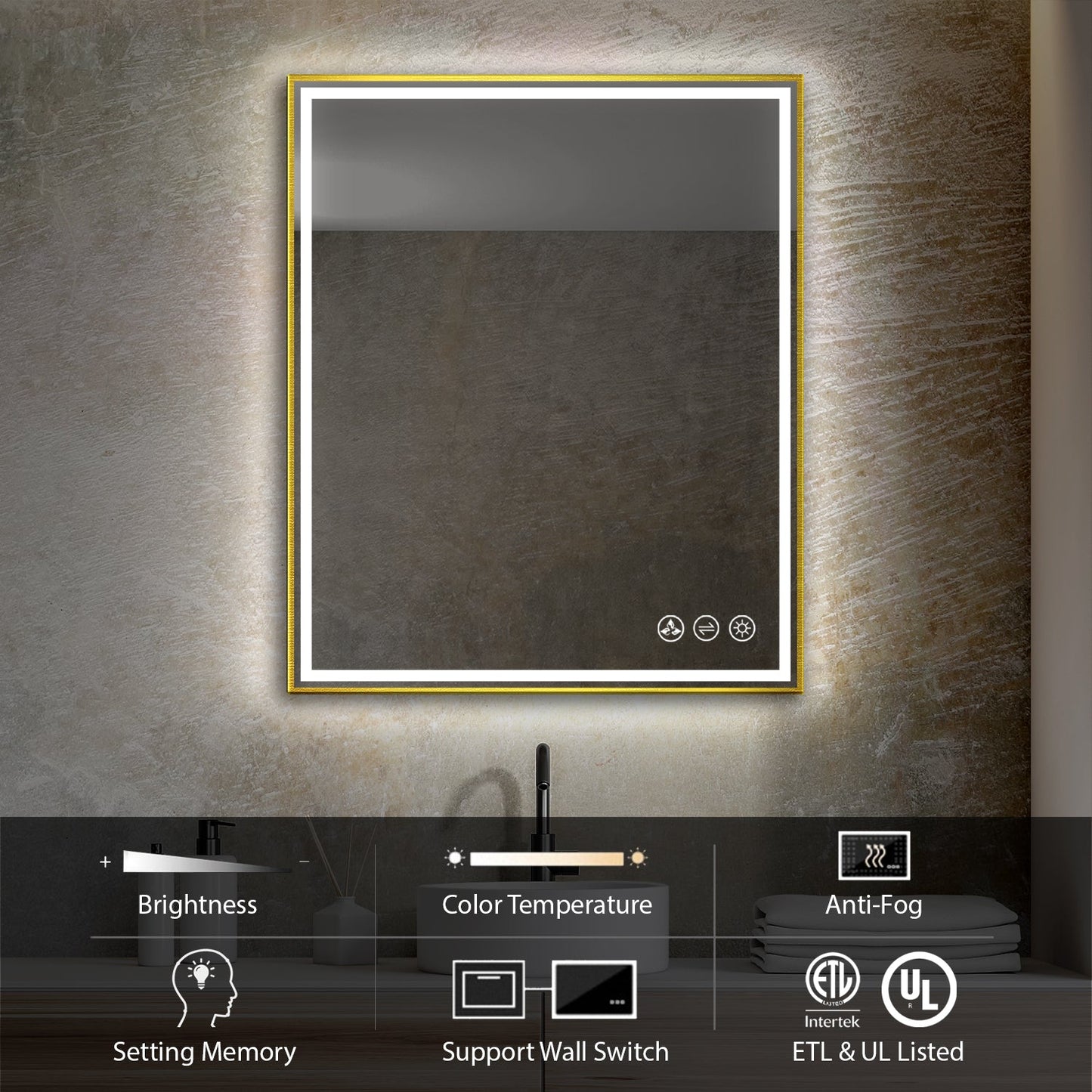 Blossom Stellar 30 Inch LED Mirror - LED M4 3036 MB