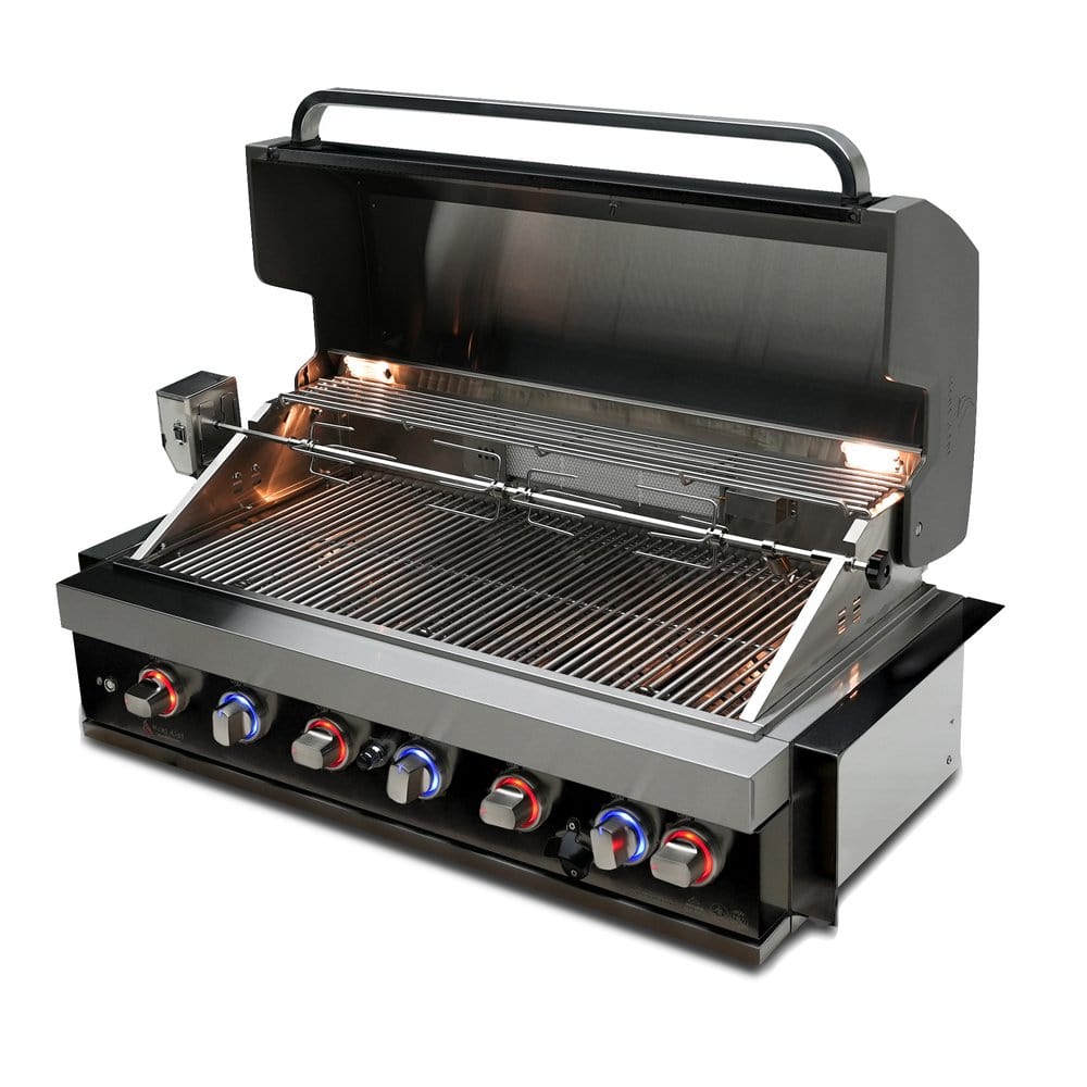 Mont Alpi 44” Black Stainless Steel Built-in Grill - MABi805-BSS