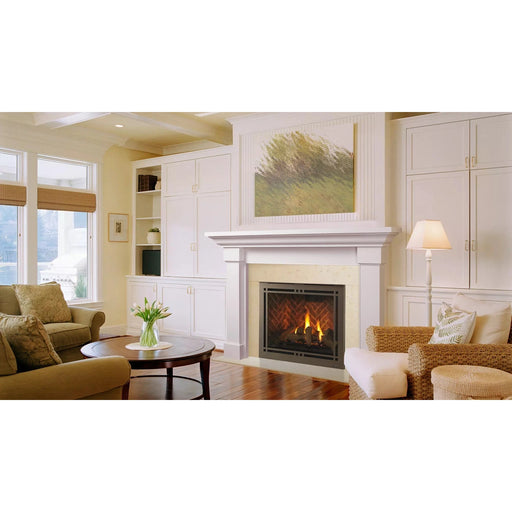 Majestic Meridian Series Single-Sided Direct Vent Traditional Gas Fireplace with IntelliFire Touch Ignition System - MER36N