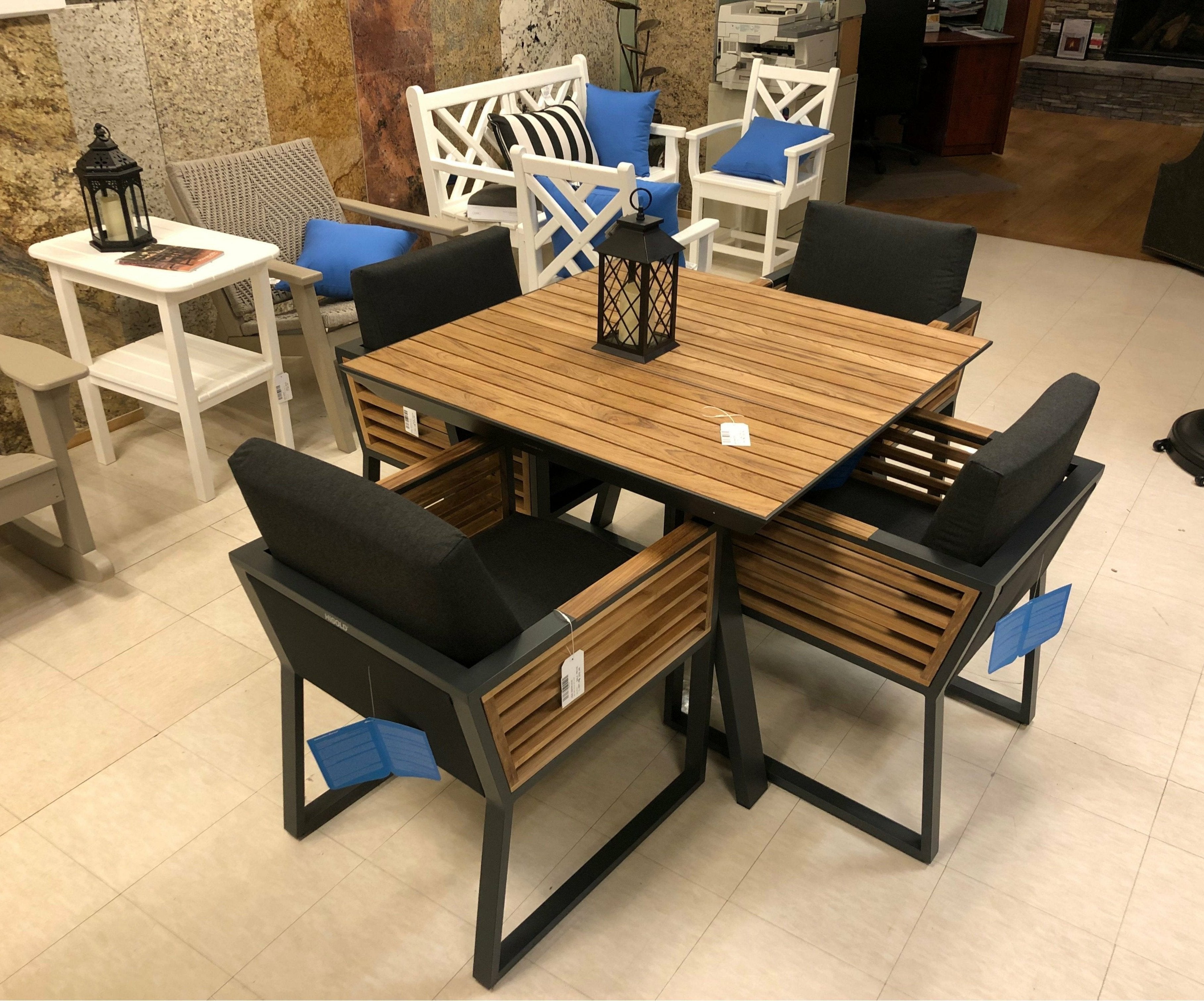 Higold Manhattan Square Dining Set – Nero - HGA-2040SQD