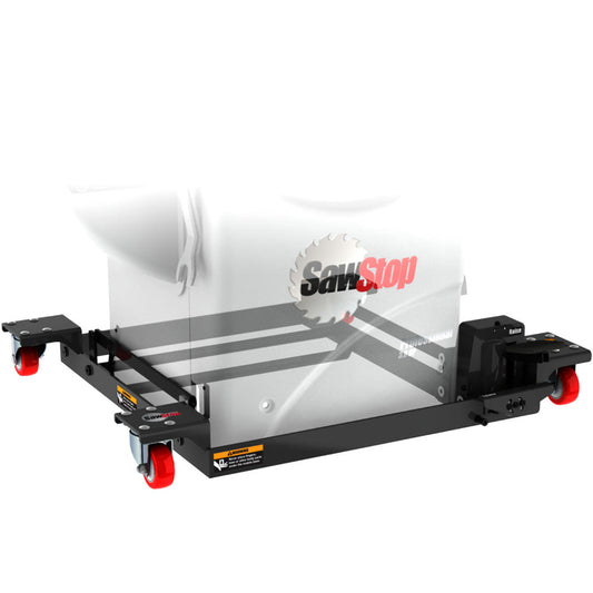 SawStop Industrial Saw Mobile Base w/PCS Mobile Base Conversion Kit - MB-PCS-IND