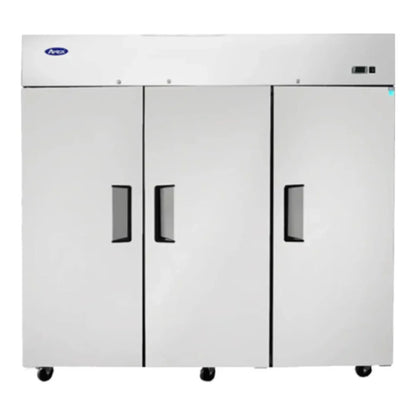 Atosa MBF8006GR 78" Reach-In Top Mount Refrigerator, 3 Three Door, 69.2 Cu.Ft - MBF8006GR