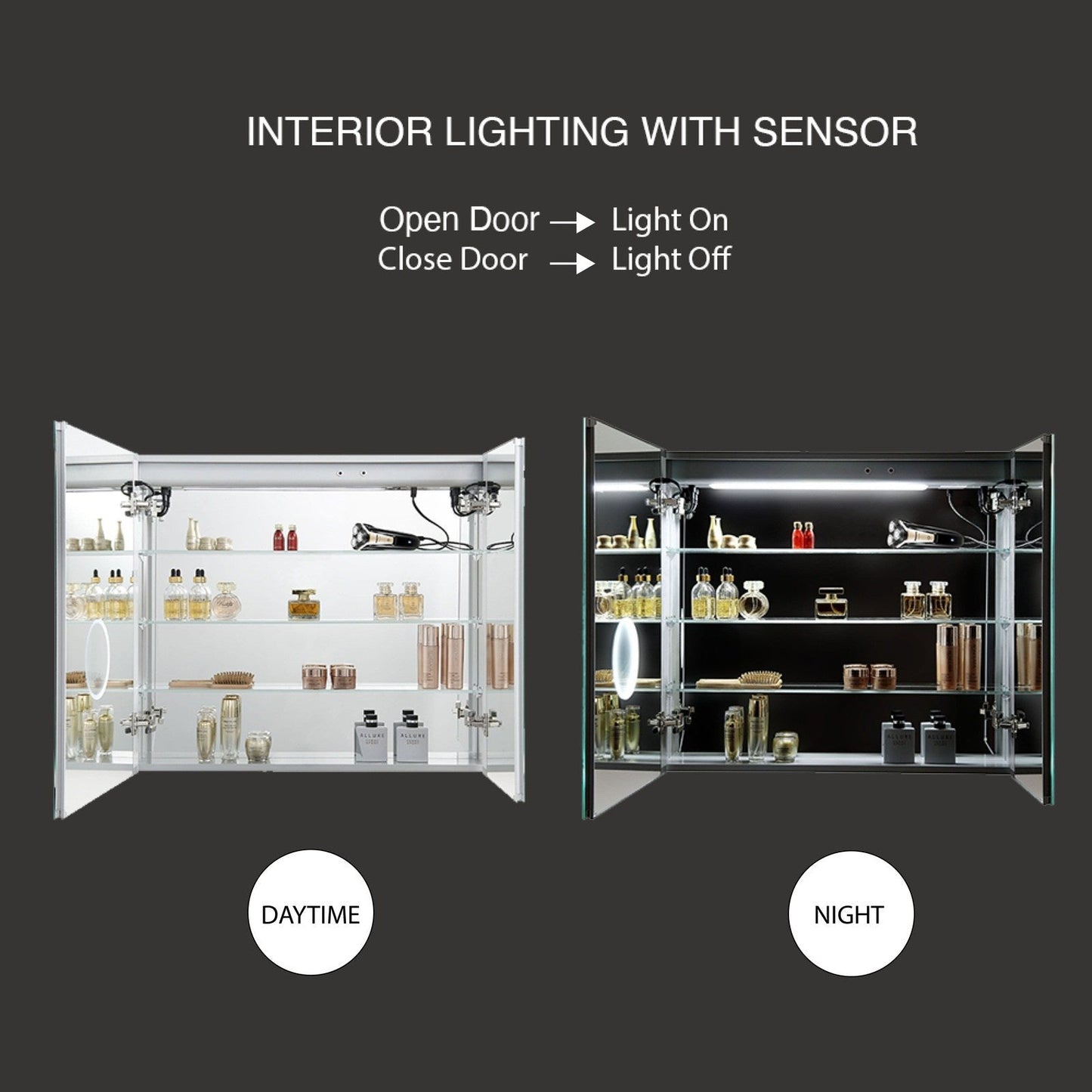 Blossom Asta – 36 Inches LED Medicine Cabinet - MCL2 3632