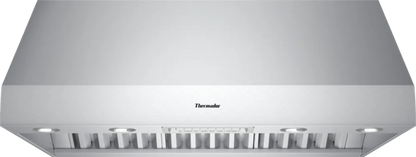 Thermador Professional PH48GS 48" Canopy Wall-Mount Hood, 3-Speed, Auto Function, Infrared Lamps, Baffle Filters - 7555076685917