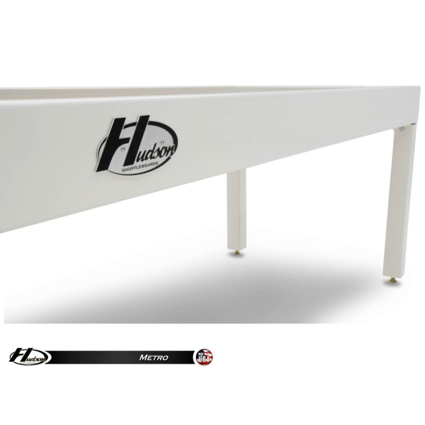 Hudson Shuffleboards Solid Wood Top Rail for Shuffleboard